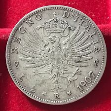 2 lire 1907 usato  San Bonifacio