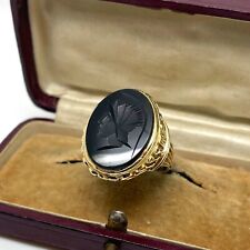 9ct gold onyx for sale  MANCHESTER