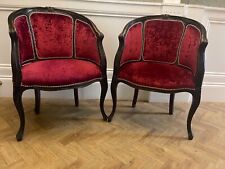 red velvet chair for sale  DONCASTER