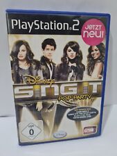 PS2 Sing it Disney Pop Party wie Singstar Playstation 2 Karaoke gebraucht kaufen  Leidersbach