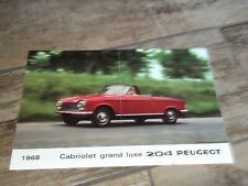 Catalogue brochure peugeot d'occasion  Mitry-Mory