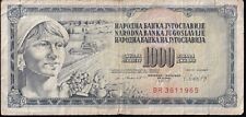 Jugoslawien 1000 dinara for sale  Ireland
