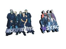 Ímãs vintage Backstreet Boys & NSYNC colecionadores 1998 1/2 polegada de espessura achado raro comprar usado  Enviando para Brazil