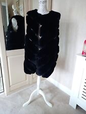 Black faux fur for sale  ROMFORD