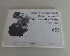 Werkstatthandbuch / Workshop Manual Rotax Motor Typ 655 Ausgabe 1992 comprar usado  Enviando para Brazil