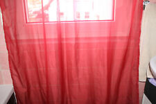 Vorhang rot transparent gebraucht kaufen  Miltenberg