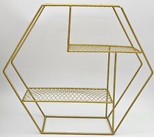 Gold geometric hexagon for sale  Monrovia