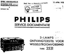 Philips 2531 ontvangtoestel usato  Vanzaghello