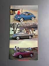 1960 Porsche 356B Cartão Postal (5 Cartões) Conjunto Pasta, Folheto, M&M 209 - RARO!! comprar usado  Enviando para Brazil