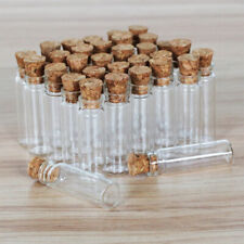 Used, Wholesale 0.5ml-240ml Glass Bottles Tiny Empty Glass Bottle With Cork Jars Vials for sale  Shipping to South Africa