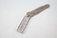 Sterling silver necklace for sale  LEEDS