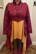 Burgundy retro steampunk for sale  HOOK