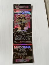 Madonna unused holographic for sale  LONDON