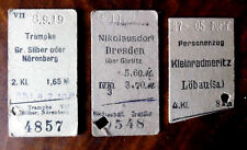 Alte fahrkarte nikolausdorf gebraucht kaufen  Bad Berka