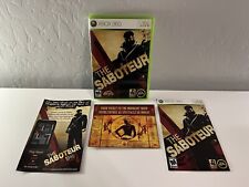 The Saboteur Microsoft Xbox 360 completo na caixa com manual e inserções testado limpo, usado comprar usado  Enviando para Brazil