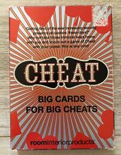 Cheat big cards for sale  NORWICH