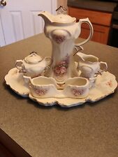 Vintage Winrose collection Tea set.  Pink Roses, Gold Trim. for sale  Shipping to South Africa