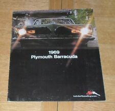 Plymouth barracuda brochure for sale  FAREHAM