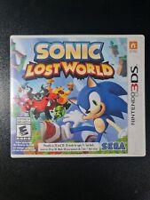 Sonic Lost World Nintendo 3DS Juego Completo En Caja Con Manual NTSC/Versión Usa segunda mano  Embacar hacia Argentina