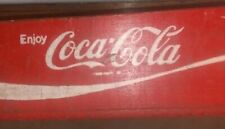 COCA COLA RED WOODEN SODA CRATE for sale  Shipping to South Africa