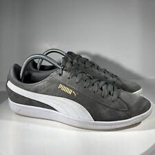 Tênis Puma Vikky Feminino Casual Tamanho 10 Cinza Camurça Conforto Caminhada Macio, usado comprar usado  Enviando para Brazil