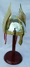 Medieval Viking Norman Armor Helmet Knight Costume Wing Halloween Gifts Item, used for sale  Shipping to South Africa