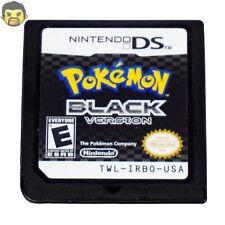 Pokemon Black Version DS (Nintendo Gameboy DS) Somente Cartucho Autêntico comprar usado  Enviando para Brazil