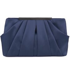 ROSA&ROSE Women's Evening Bag Satin Party Wedding Clutch Bag, used for sale  Shipping to South Africa