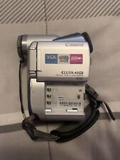 Canon Elura 40MC MiniDv Digital Video Camcorder VCR Player BAD BATTERY READ DES. d'occasion  Expédié en France