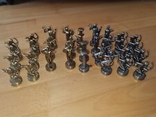 Schachfiguren set metall gebraucht kaufen  Mühltal