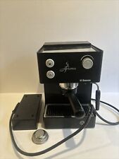 Used, SAECO AROMA ESPRESSO MACHINE Black Metal SIN-015XN Good Working Condition for sale  Shipping to South Africa