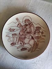 Piatto ceramica maiolica usato  Torgiano