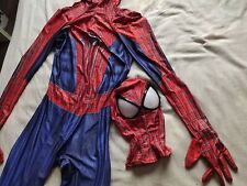 Macacão The Amazing Spiderman 2 Homem-Aranha fantasia cosplay traje de Halloween comprar usado  Enviando para Brazil