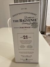 Botella VACÍA de whisky escocés de malta The Balvenie con caja hombre cueva segunda mano  Embacar hacia Argentina