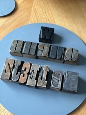Wooden letterpress printing for sale  MARLBOROUGH