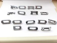 chrome car letters for sale  CHEPSTOW