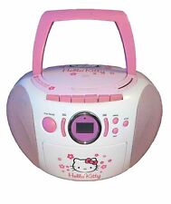 RARO Leitor de Cassete Estéreo Hello Kitty AM/FM Boombox KT2028 2005 Testado!!✅ comprar usado  Enviando para Brazil