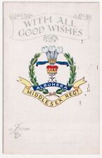 Middlesex regiment badge for sale  UK