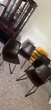 Brown leather chairs for sale  Danbury
