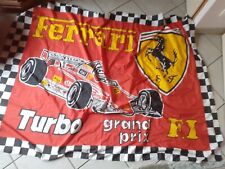 Drapeau ferrari turbo d'occasion  La Rochette