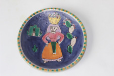 pottery wallplate italy italian 1950's musa roma plate dolker gambone stuedemann for sale  Shipping to South Africa