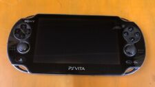 Playstation Vita 3G/Wi-Fi modelo CRISTAL BLACK PCH-1100 Japão 1000 Series OLED , usado comprar usado  Enviando para Brazil