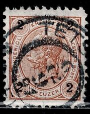 Austria 1899 usti usato  Bozen