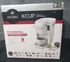 Keurig K10 Mini plus Coffee Maker Brewing System White - No K Cups or Book Incl., used for sale  Shipping to South Africa
