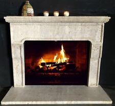 Simple travertine mantle for sale  Modesto