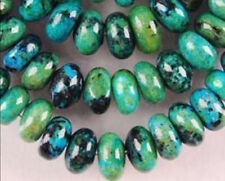 Natural 5x8mm Azurite Chrysocolla Gemstones Roundel Loose Beads 15"AAA for sale  Shipping to South Africa