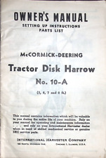 Mccormick deering tractor for sale  Six Lakes