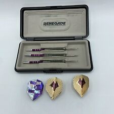 Renegade Tungsten Steel Tip Darts Purple Wolf for sale  Shipping to South Africa