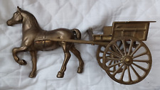 Vintage brass horse for sale  SWANAGE