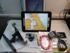 9.7 SAMSUNG SM-T550 TABLET CHARTPLOTTER IN  PROTECTOR CASE.2023 FULL  UK CHARTS, used for sale  Shipping to South Africa